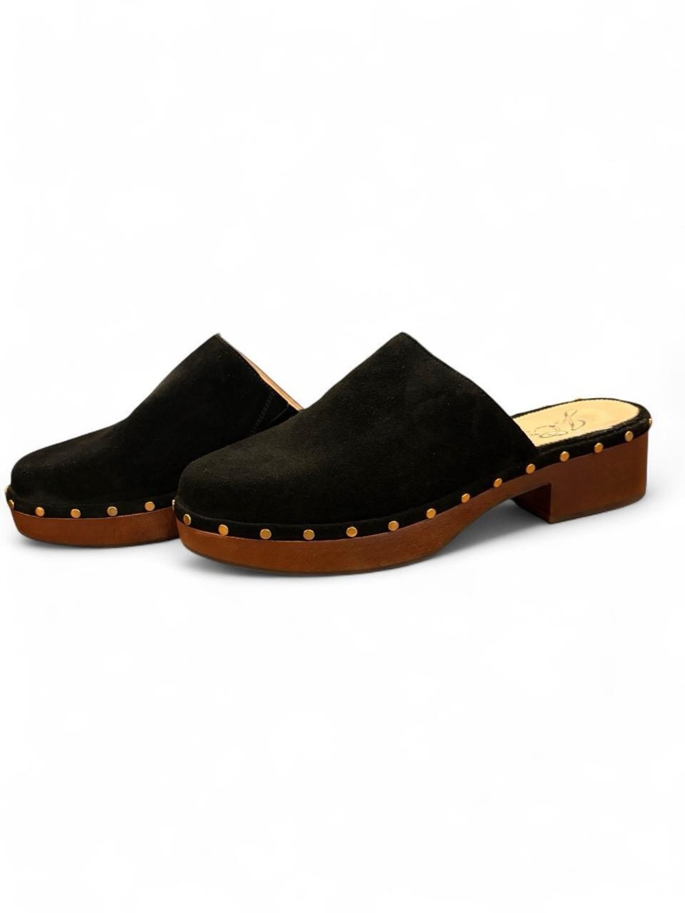J. Crew Dakota Black Suede Clogs | 11 | EUC
